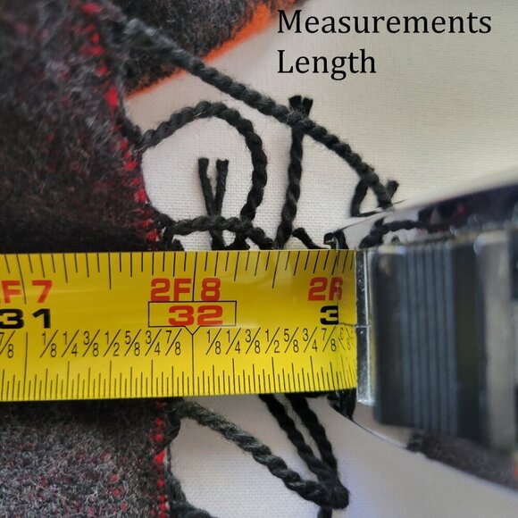 Mixit Fringed Women’s Square Poncho / Coat (Desigual) -Size: One size fits most - Picture 15 of 15